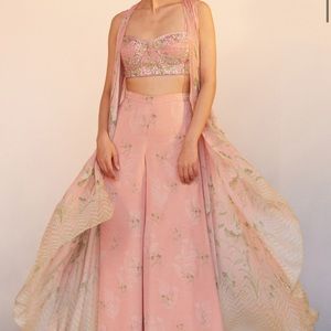 COPY - Anita Dongre SAMA CROP TOP PANT SET - BLUSH